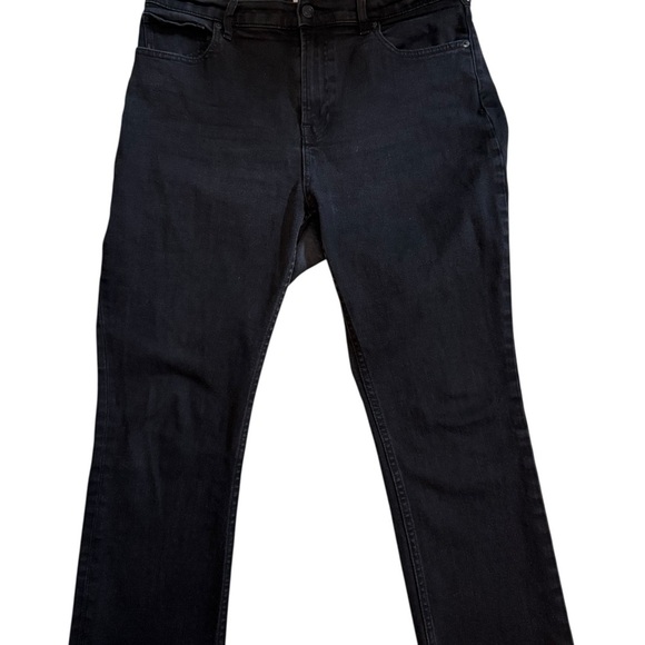 Everlane High-Waisted Straight Leg Jeans – Black, Size 32 Regular - Picture 2 of 8